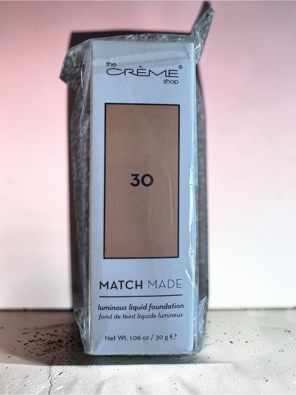 The Crème Shop Match Made Luminous Liquid Foundation - Shade 30 (Medium Tan)